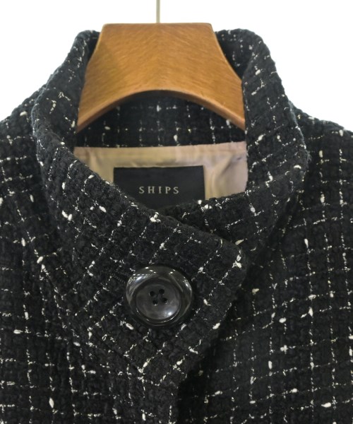 SHIPS（シップス）ピーコート 黒 サイズ:S レディース/2200634938108