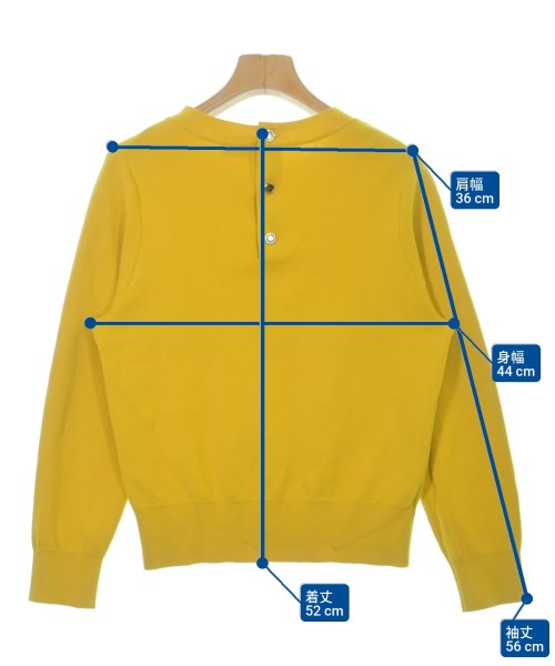 SHIPS（シップス）ニット・セーター 黄 サイズ:-(M位) レディース/2200631240075