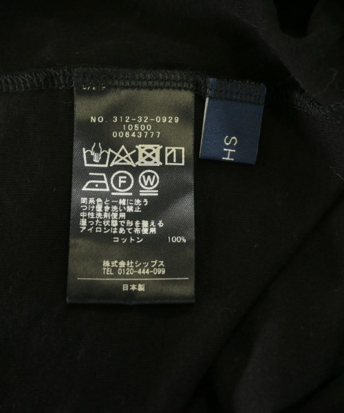 SHIPS（シップス）Tシャツ・カットソー 黒 サイズ:F レディース/2200620253055