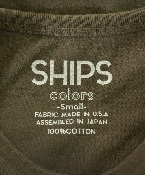 SHIPS（シップス）Tシャツ・カットソー 茶 サイズ:S レディース/2200619120047