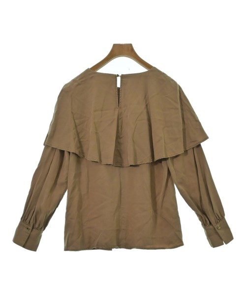 SHIPS（シップス）ブラウス 茶 サイズ:M レディース/2200633016029