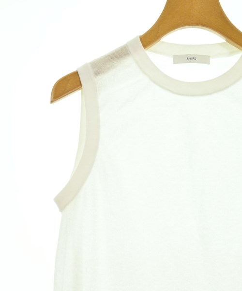 SHIPS（シップス）ベスト 白 サイズ:ONE レディース/2200619153168