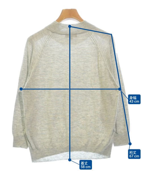 SHIPS（シップス）ニット・セーター グレー サイズ:36(S位) レディース/2200633631031