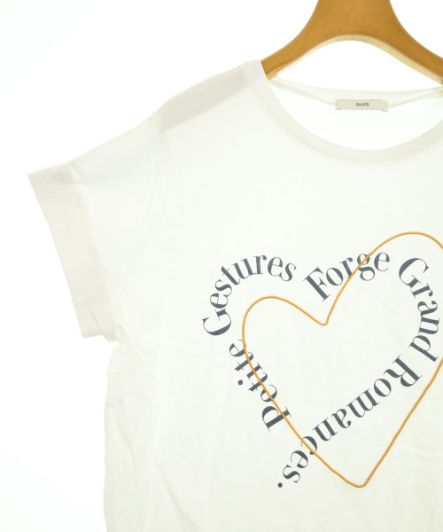 SHIPS（シップス）Tシャツ・カットソー 白 サイズ:ONE レディース/2200627289040