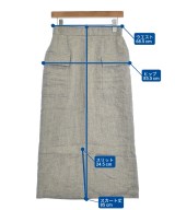 SHIPS（シップス）ロング・マキシ丈スカート グレー サイズ:40(M位) レディース/2200630111031