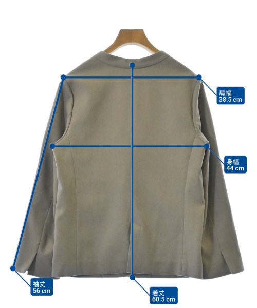 SHIPS（シップス）ジャケット グレー サイズ:38(M位) レディース/2200636899063