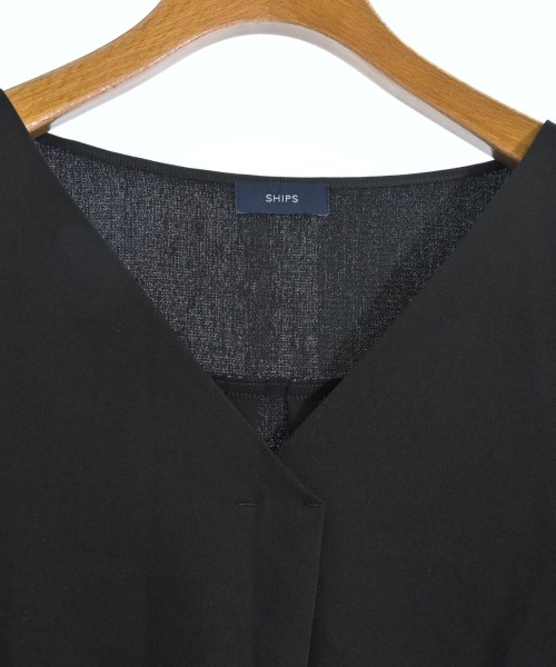 SHIPS（シップス）ブラウス 黒 サイズ:F レディース/2200620944151
