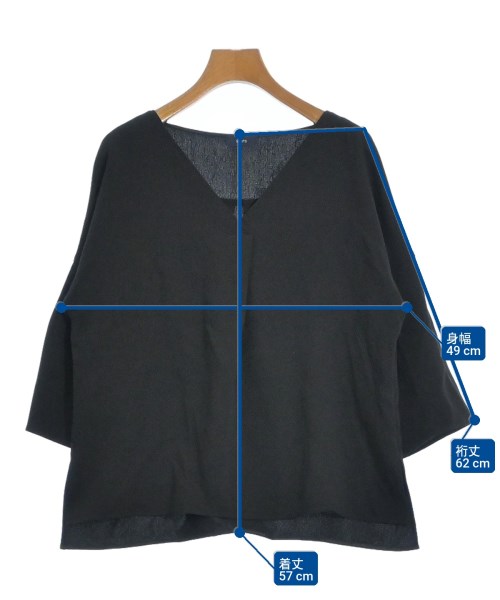 SHIPS（シップス）ブラウス 黒 サイズ:F レディース/2200620944151