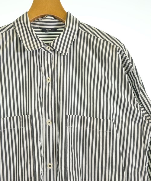 SHIPS（シップス）シャツワンピース 黒 サイズ:F レディース/2200636136038