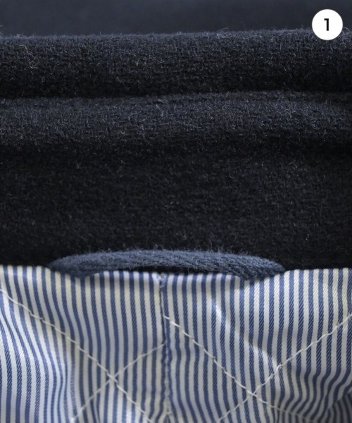 SHIPS（シップス）ステンカラーコート 紺 サイズ:M レディース/2200637256025