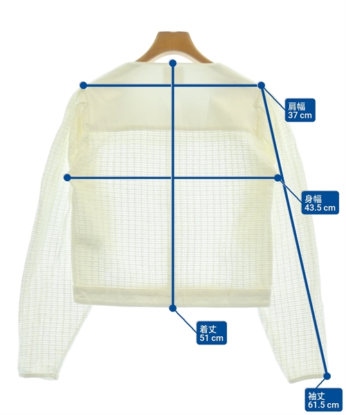 SHIPS（シップス）カジュアルシャツ 白 サイズ:F レディース/2200622923017