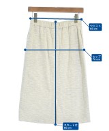 SHIPS（シップス）ひざ丈スカート 白 サイズ:38(M位) レディース/2200636498068