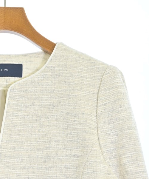 SHIPS（シップス）ジャケット 白 サイズ:38(M位) レディース/2200636498075