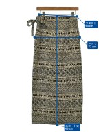 SHIPS（シップス）ロング・マキシ丈スカート 黒 サイズ:-(M位) レディース/2200621901184