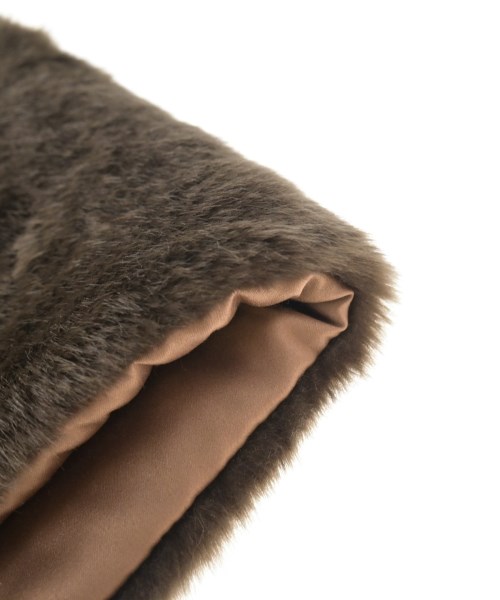 SHIPS（シップス）マフラー 茶 サイズ:- レディース/2200638998016