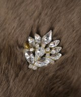 SHIPS（シップス）マフラー 茶 サイズ:- レディース/2200638998016