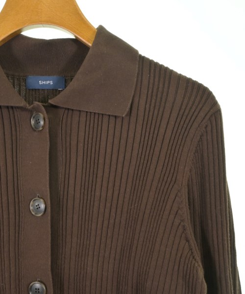 SHIPS（シップス）カーディガン 茶 サイズ:ONE レディース/2200620390149