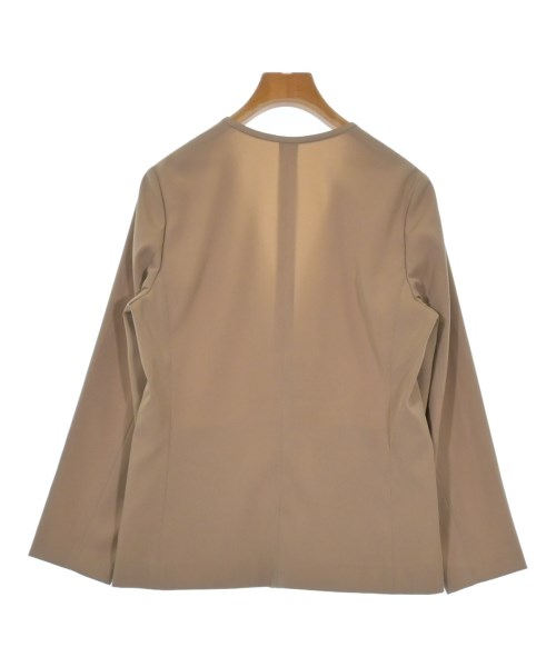 SHIPS（シップス）ノーカラージャケット ベージュ サイズ:36(S位) レディース/2200626344047
