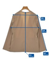 SHIPS（シップス）ノーカラージャケット ベージュ サイズ:36(S位) レディース/2200626344047