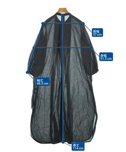 SHIPS（シップス）シャツワンピース 黒 サイズ:F レディース/2200634981036