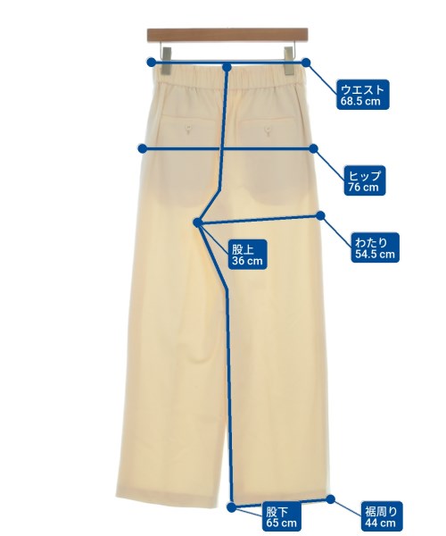 SHIPS（シップス）スラックス 白 サイズ:38(M位) レディース/2200635656070