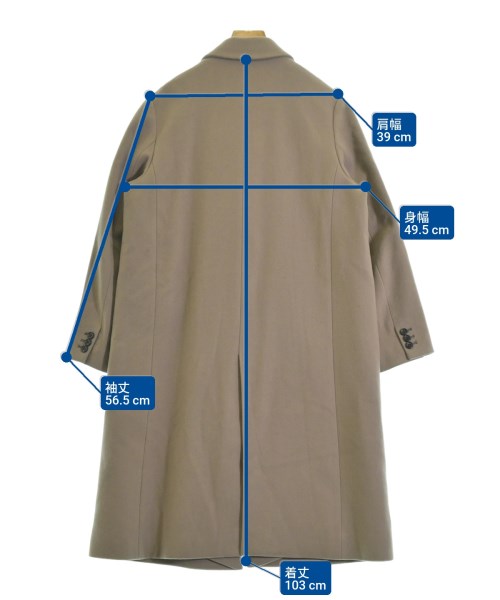 SHIPS（シップス）チェスターコート ベージュ サイズ:38(M位) レディース/2200636983021