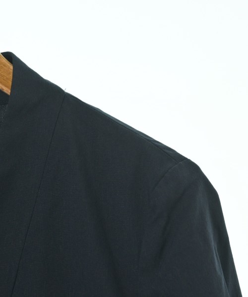 SHIPS（シップス）ノーカラージャケット 紺 サイズ:38(M位) レディース/2200639728032