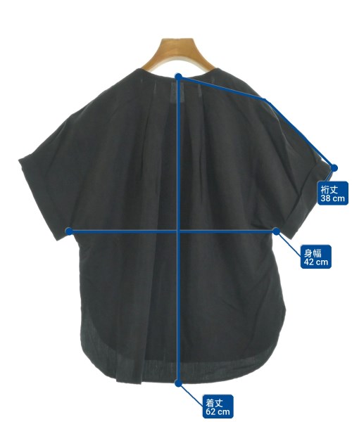 SHIPS（シップス）ブラウス 黒 サイズ:S レディース/2200637153010