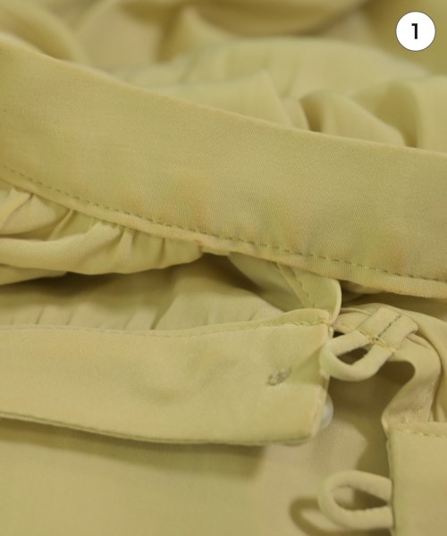 SHIPS（シップス）ブラウス 黄 サイズ:ONE レディース/2200640404055