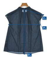 SHIPS（シップス）ブラウス 紺 サイズ:S レディース/2200636731158