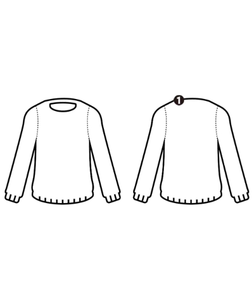 SHIPS（シップス）ニット・セーター グレー サイズ:F レディース/2200639351148