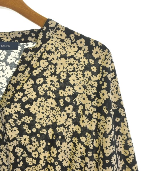 SHIPS（シップス）ワンピース 黒 サイズ:ONE レディース/2200637670197