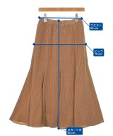 SHIPS（シップス）ロング・マキシ丈スカート 茶 サイズ:-(M位) レディース/2200637868020