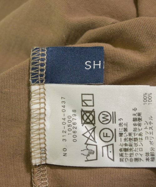 SHIPS（シップス）ブラウス 茶 サイズ:-(M位) レディース/2200635882066