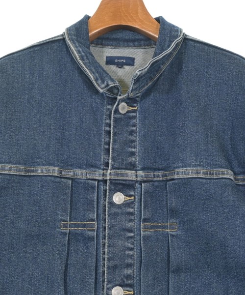 SHIPS（シップス）デニムジャケット 青 サイズ:M レディース/2200636055025