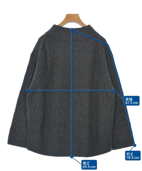 SHIPS（シップス）ニット・セーター グレー サイズ:F レディース/2200640918224