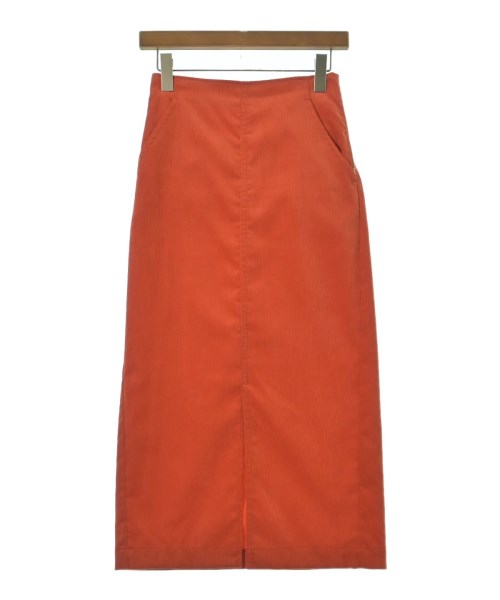SHIPS(シップス)ロング・マキシ丈スカート オレンジ サイズ:36(S位)/2200642283030