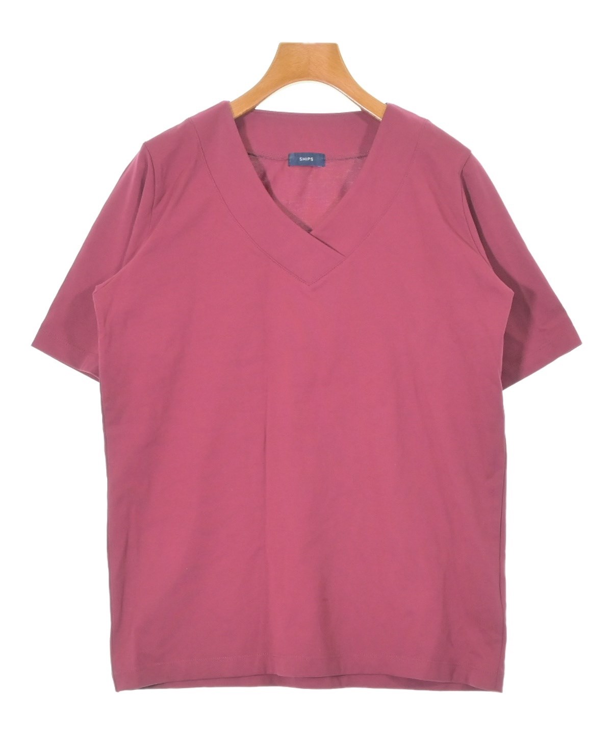 SHIPS（シップス）Tシャツ・カットソー 赤 サイズ:M レディース