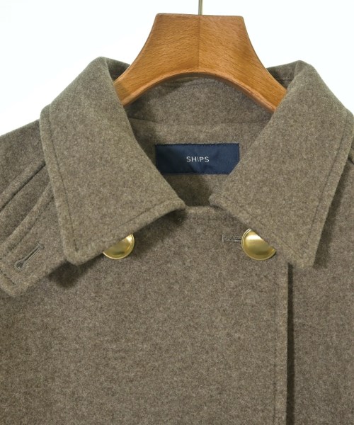 SHIPS（シップス）ピーコート 茶 サイズ:M レディース/2200625408306