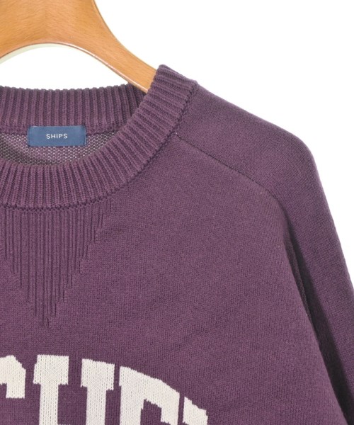 SHIPS（シップス）ニット・セーター 紫 サイズ:F レディース/2200625408429