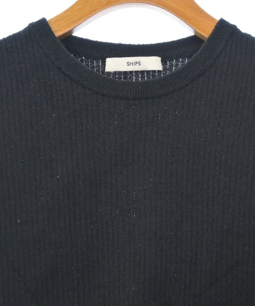 SHIPS（シップス）ニット・セーター 黒 サイズ:ONE レディース/2200625408634