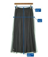 SHIPS（シップス）ロング・マキシ丈スカート グレー サイズ:F レディース/2200641898068