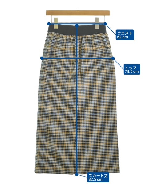 SHIPS（シップス）ロング・マキシ丈スカート 白 サイズ:M レディース/2200641898211