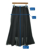 SHIPS（シップス）ロング・マキシ丈スカート 黒 サイズ:F レディース/2200641898228