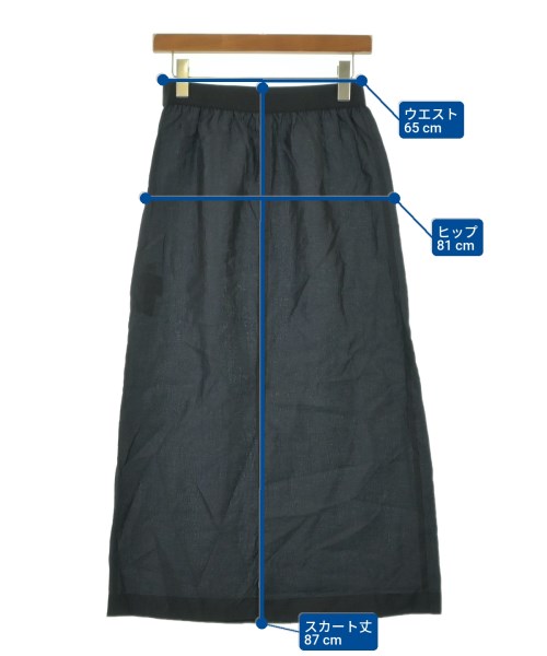 SHIPS（シップス）ロング・マキシ丈スカート 紺 サイズ:ONE レディース/2200641898235