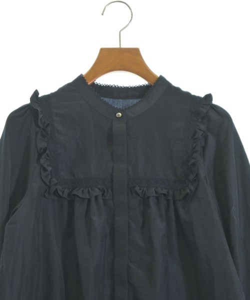 SHIPS（シップス）ブラウス 紺 サイズ:F レディース/2200631843054