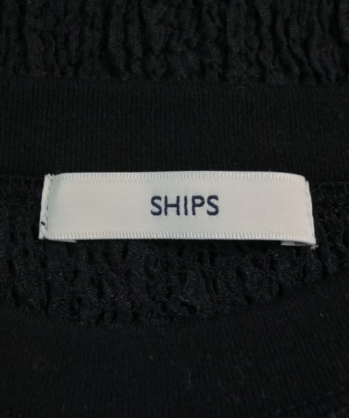 SHIPS（シップス）Tシャツ・カットソー 黒 サイズ:F レディース/2200637179102