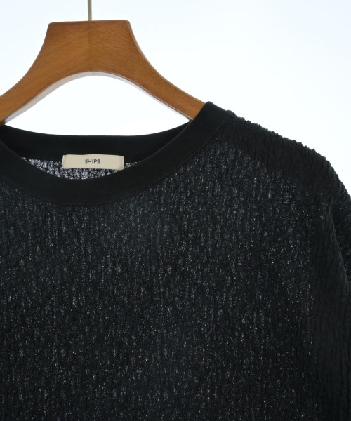 SHIPS（シップス）Tシャツ・カットソー 黒 サイズ:F レディース/2200637179102