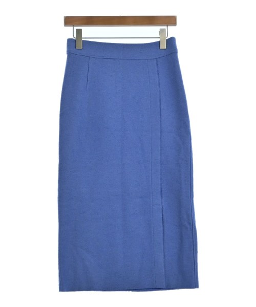 SHIPS(シップス)ロング・マキシ丈スカート 青 サイズ:38(M位)/2200632050062