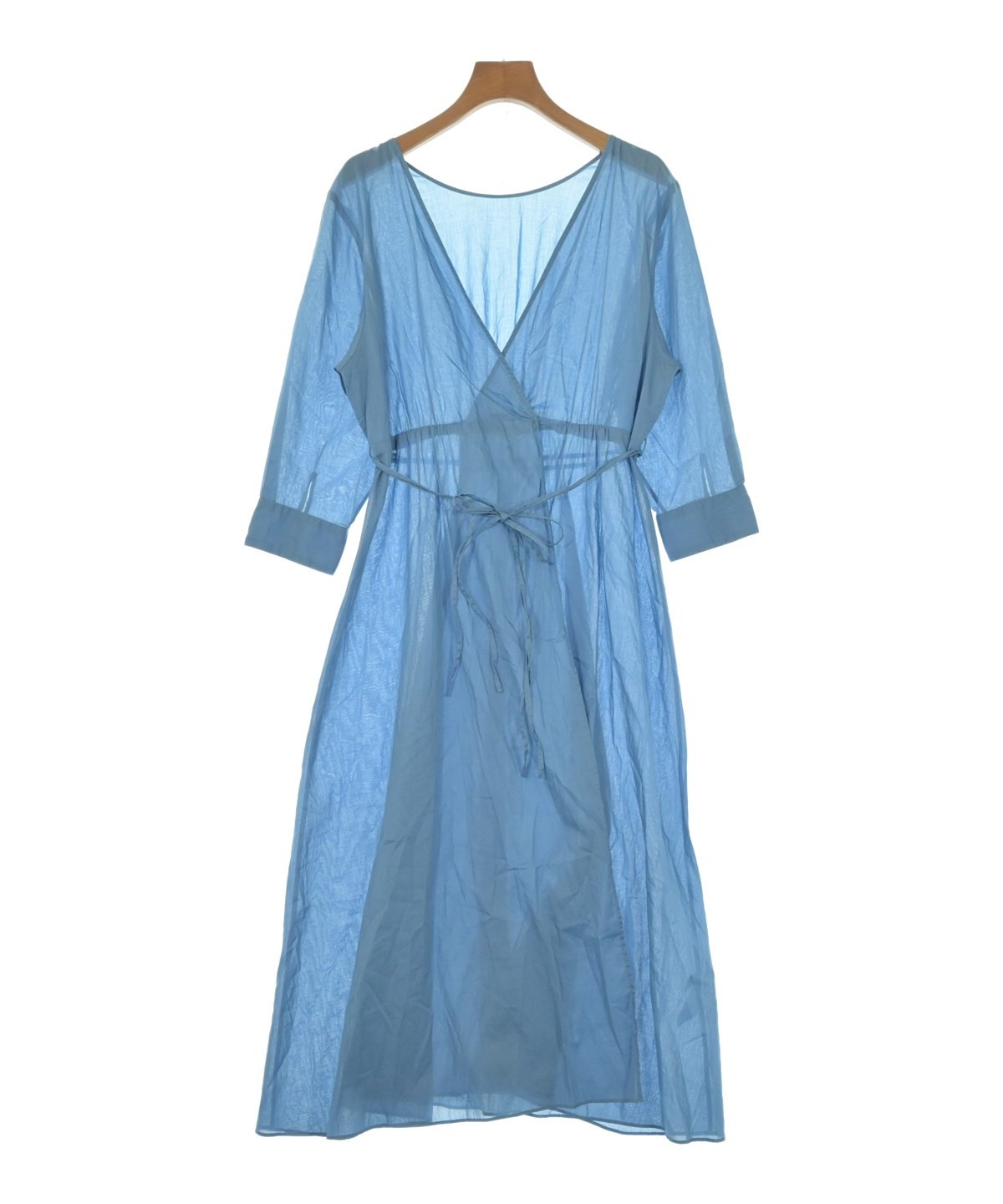 極美品⭐︎ INFINE 大きいサイズ 15号 ワンピースセットアップ　紺 SHIPS（シップス）ワンピース 青 サイズ:-(M位) レディース